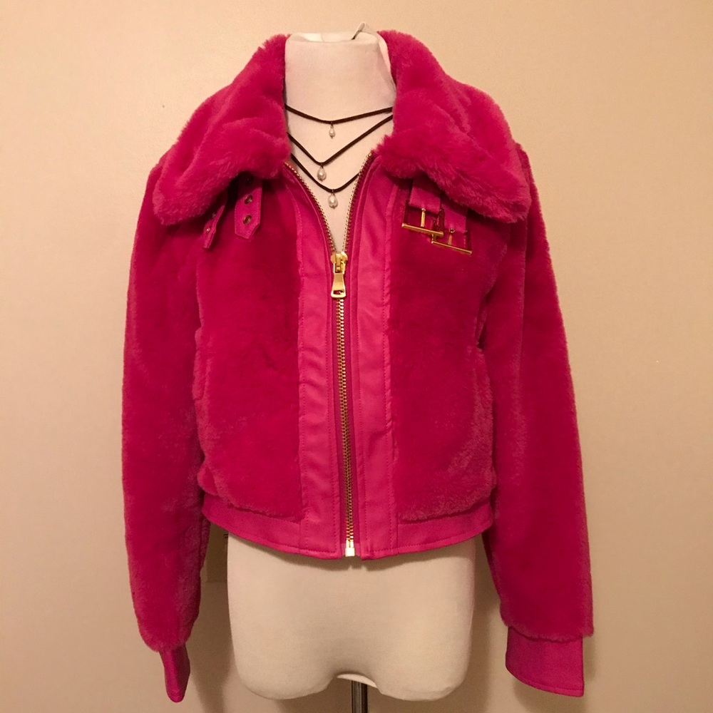 Pink jacket🌷🌷🌷